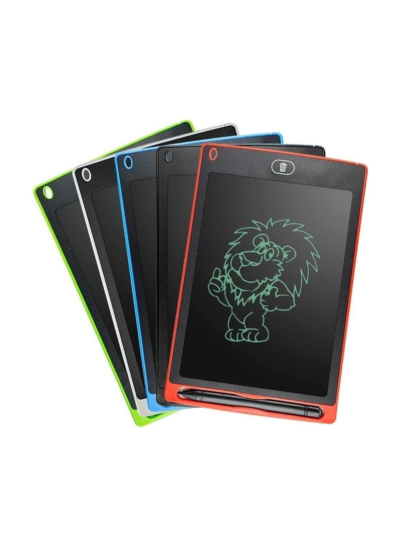 تابلت كتابة LCD ملون مقاس 12بوصات للأطفال والكبار مناسب للكتابة على شكل LCD محمول ورسم سحري هدايا رائعة لعمر 3 4 5 6 7 سنوات للأولاد والبنات - Image 2